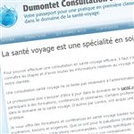 Formation Santé Voyage : le nouveau site