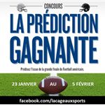 Troisième édition du concours « La prédiction gagnante » pour la Cage aux Sports (Application Facebook)